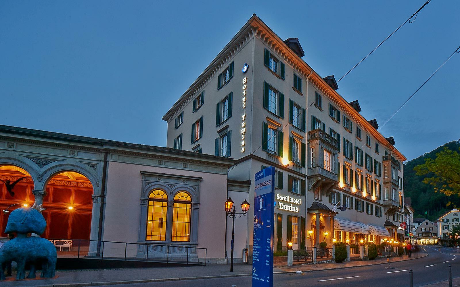 Sorell Hotel Tamina - Garni Бад Рагац Экстерьер фото